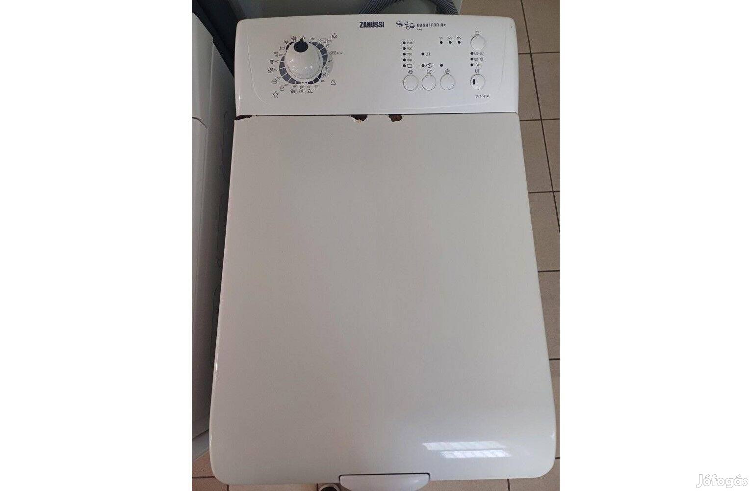 Használt Zanussi Zwq35104 Felültöltős Mosógép [H16852] 1-3 hó garival